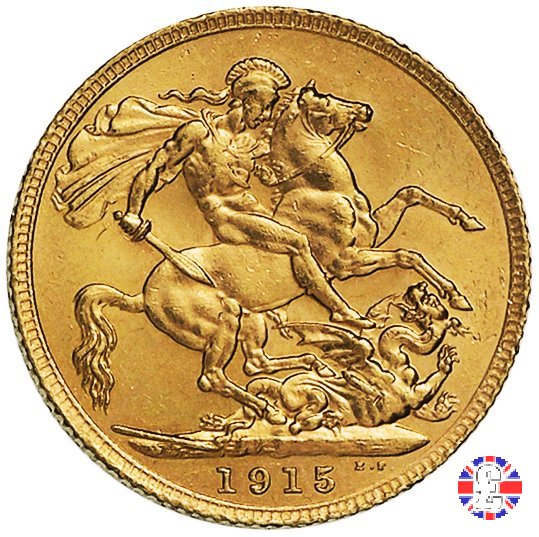 1 sovereign 1915 (London)