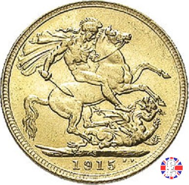 1 sovereign 1915 (Sydney)