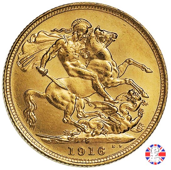 1 sovereign 1916 (Sydney)