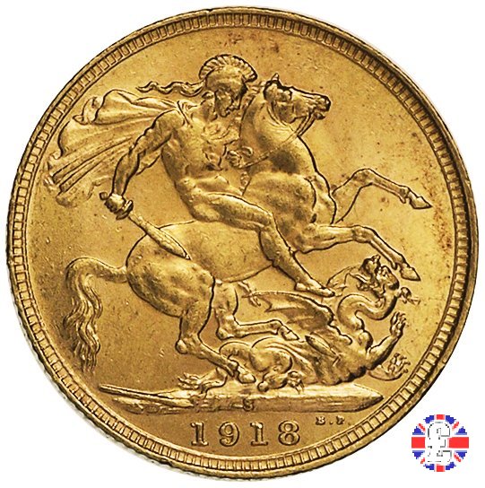 1 sovereign 1918 (Sydney)