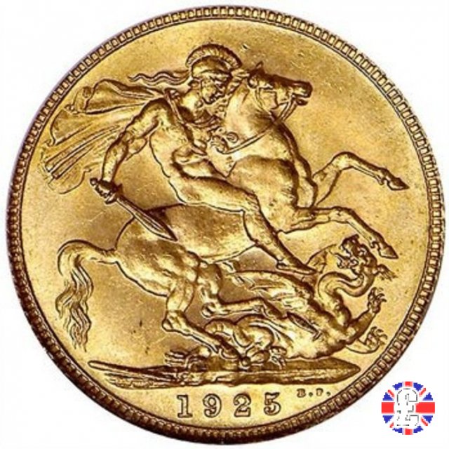 1 sovereign 1925 (London)