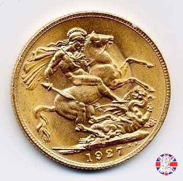 1 sovereign 1927 (Perth)