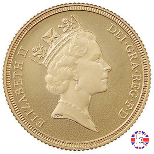 1 sovereign - tipo coronata anziana 1985 (Royal Mint, Llantrisant)