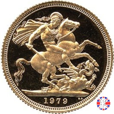 1 sovereign - tipo coronata giovane 1979 (Royal Mint, Llantrisant)