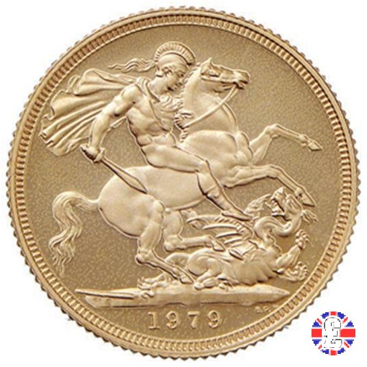1 sovereign - tipo coronata giovane 1979 (Royal Mint, Llantrisant)