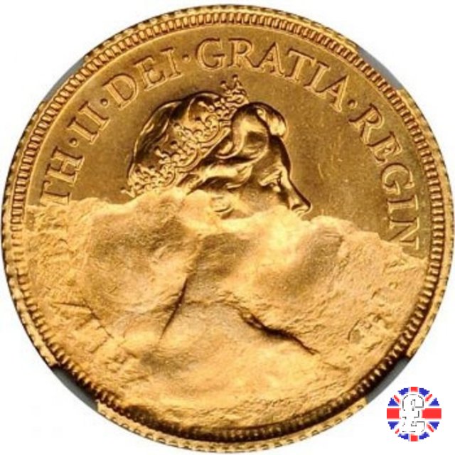 1 sovereign - tipo coronata giovane 1982 (Royal Mint, Llantrisant)