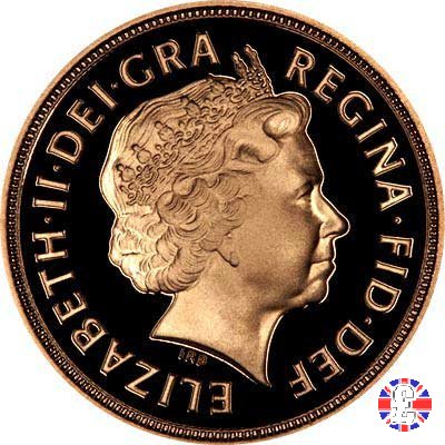 1 sovereign - tipo diadema anziana 2003 (Royal Mint, Llantrisant)