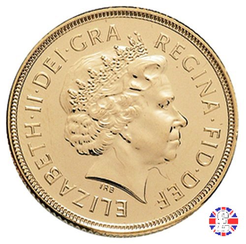 1 sovereign - tipo diadema anziana 2004 (Royal Mint, Llantrisant)