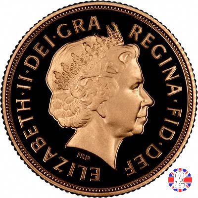 1 sovereign - tipo diadema anziana 2007 (Royal Mint, Llantrisant)