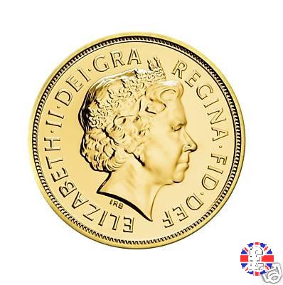 1 sovereign - tipo diadema anziana 2009 (Royal Mint, Llantrisant)