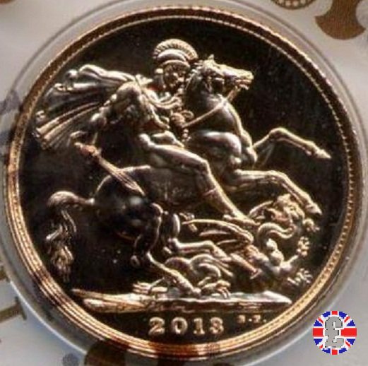 1 sovereign - tipo diadema anziana 2013 (Royal Mint, Llantrisant)