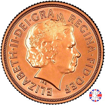 1 sovereign - tipo diadema anziana 2013 (Royal Mint, Llantrisant)