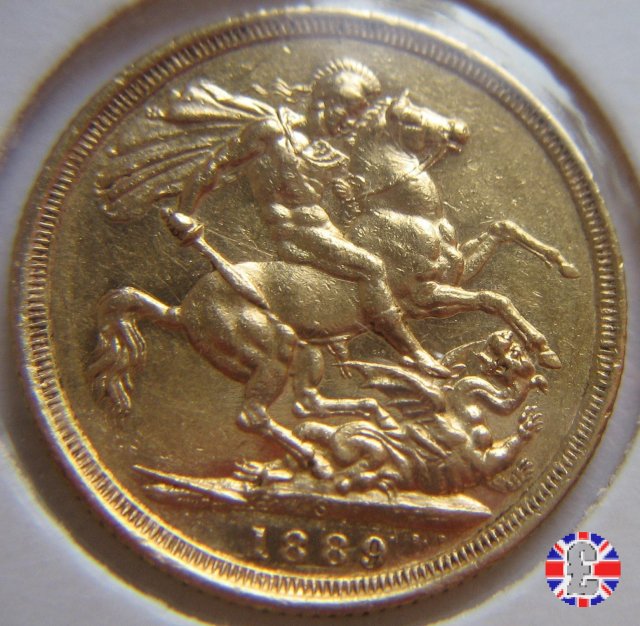 1 sovereign - tipo giubileo 1889 (Sydney)