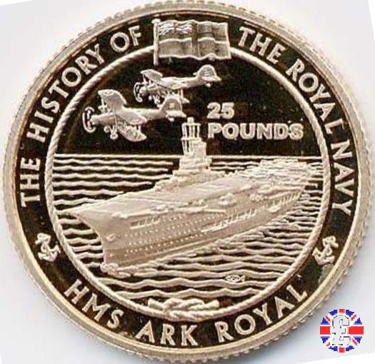 25 pounds - HMS Ark Royal - 2005 2005