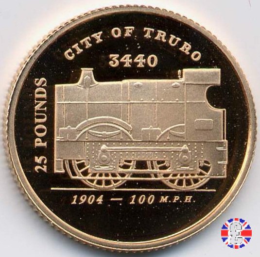 25 pounds - Locomotiva City of Truro - 2004 2004