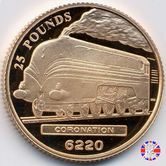 25 pounds - Locomotiva: "Coronation 6220" 2004