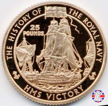 25 pounds - the history of royal navy - 2004 2004