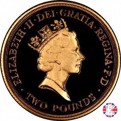 2 pounds - 1986 commemorativa 1986 (Royal Mint, Llantrisant)