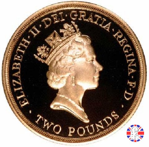 2 pounds - 1995 commemorativa ONU 1995 (Royal Mint, Llantrisant)