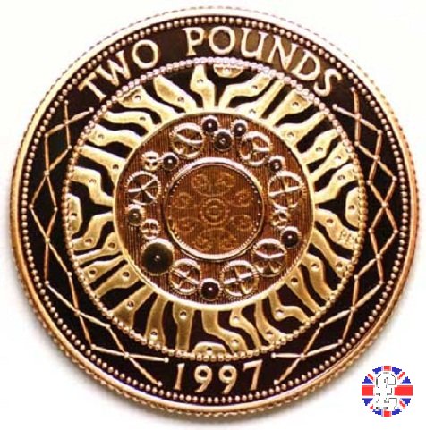 2 pounds - 1997 commemorativa 1997 (Royal Mint, Llantrisant)