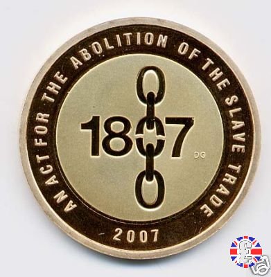 2 pounds - 2007 comm. Aboliz. tratta degli schiavi 2007 (Royal Mint, Llantrisant)