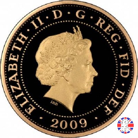 2 pounds - 2009 commemorativa Robert Burns 2009 (Royal Mint, Llantrisant)