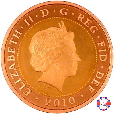 2 pounds - 2010 Florence Nightingale 2010 (Royal Mint, Llantrisant)