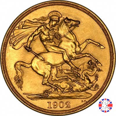 2 sovereigns 1902 (London)