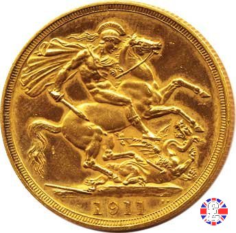 2 sovereigns 1911 (London)