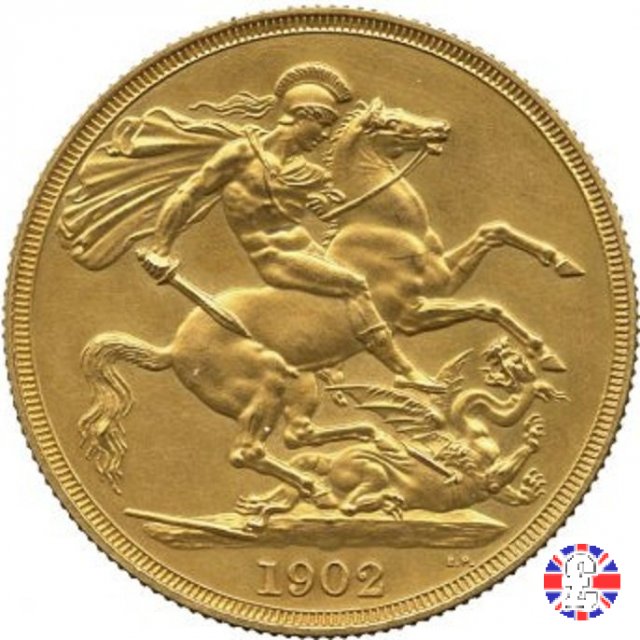 2 sovereigns 1902 (London)