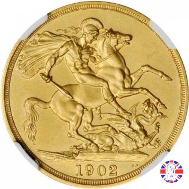 2 sovereigns 1902 (London)