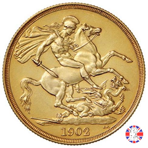 2 sovereigns 1902 (London)