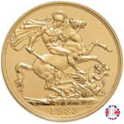 2 sovereigns - tipo coronata giovane 1983 (Royal Mint, Llantrisant)
