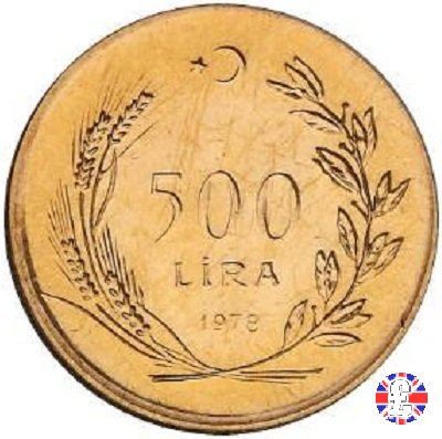 500 lira - FAO 1978 1978