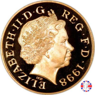 5 pounds - 50th birth Prince Charles - 1998 1998 (Royal Mint, Llantrisant)