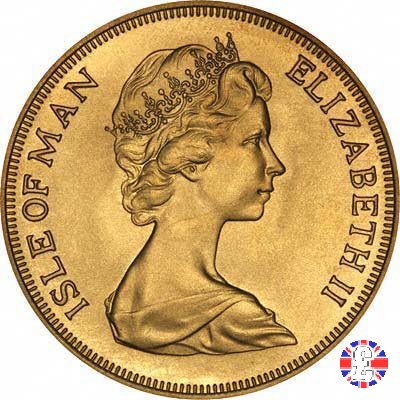 5 pounds - Elizabeth II 1973 (Pobjoy Mint)