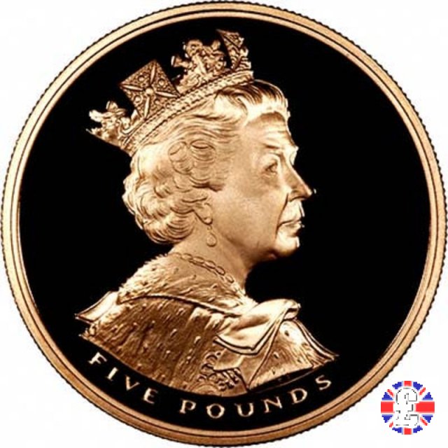 5 pounds - Golden Jubilee - 2002 2002 (Royal Mint, Llantrisant)