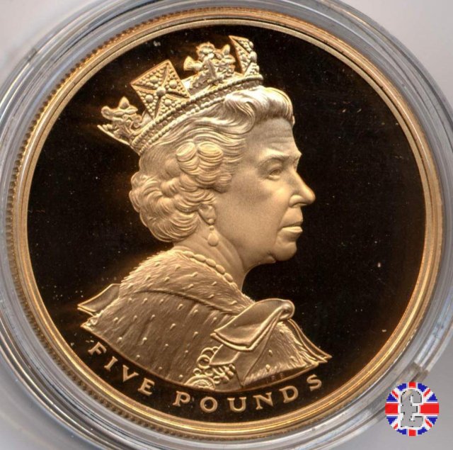 5 pounds - Golden Jubilee - 2002 2002 (Royal Mint, Llantrisant)