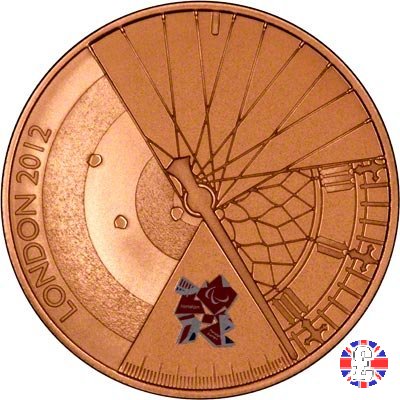 5 pounds - Paralympics London 2012 2012 (Royal Mint, Llantrisant)