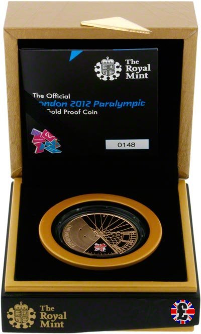5 pounds - Paralympics London 2012 2012 (Royal Mint, Llantrisant)