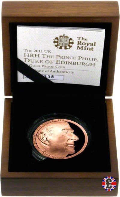 5 pounds - Prince Philip's 90th Birthday - 2011 2011 (Royal Mint, Llantrisant)