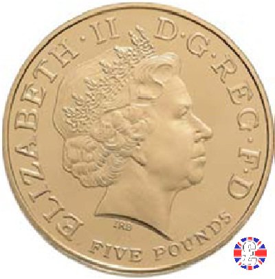 5 pounds - Queen Mother memorial - 2002 2002 (Royal Mint, Llantrisant)