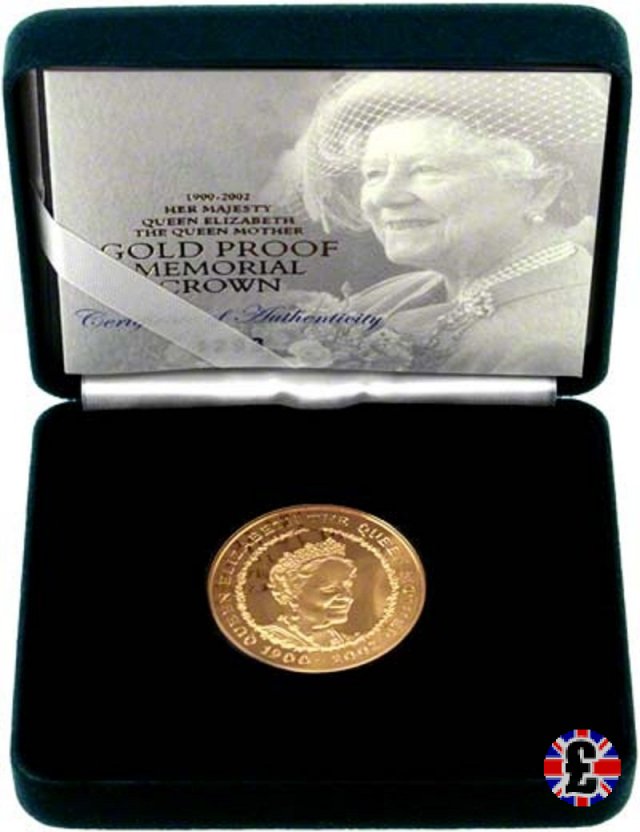 5 pounds - Queen Mother memorial - 2002 2002 (Royal Mint, Llantrisant)