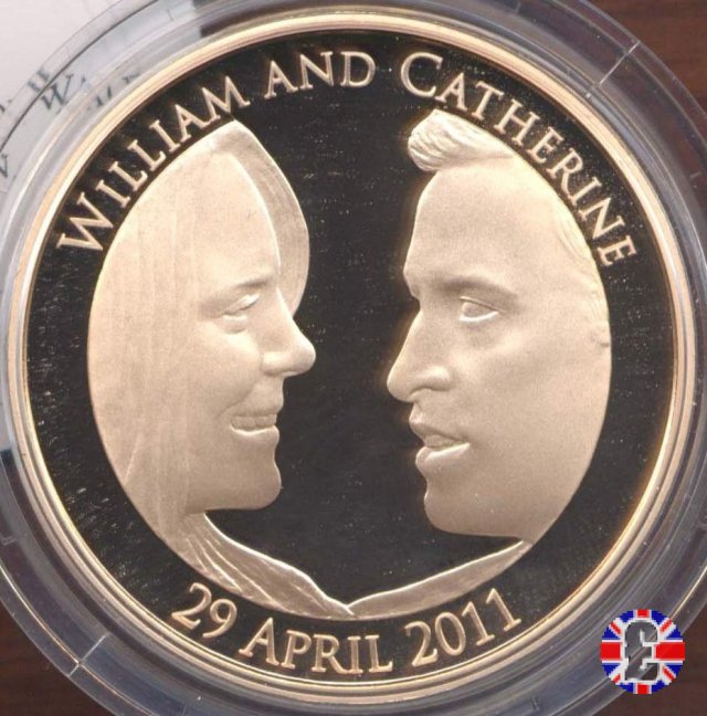 5 pounds - Royal Wedding - 2011 2011 (Royal Mint, Llantrisant)