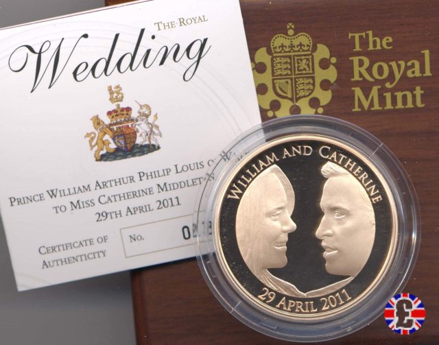 5 pounds - Royal Wedding - 2011 2011 (Royal Mint, Llantrisant)