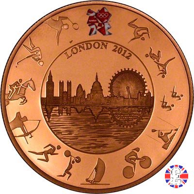 5 pounds - XXX Olympiad London 2012 2012 (Royal Mint, Llantrisant)