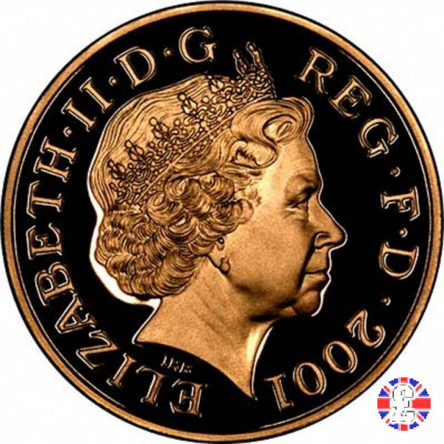 5 pounds - centenary death of Queen Victoria -2001 2001 (Royal Mint, Llantrisant)