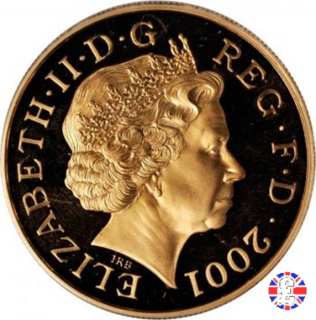 5 pounds - centenary death of Queen Victoria -2001 2001 (Royal Mint, Llantrisant)