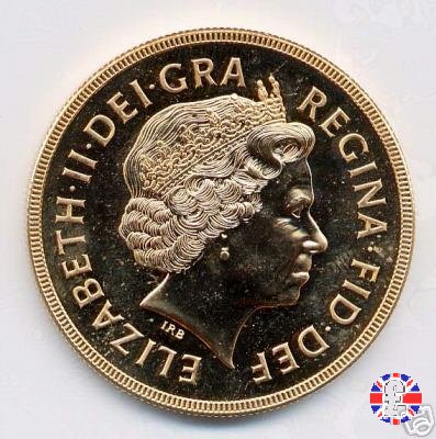 5 sovereigns - tipo didema anziana 2000 (Royal Mint, Llantrisant)