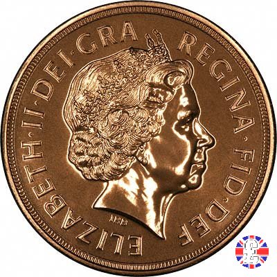 5 sovereigns - tipo didema anziana 2007 (Royal Mint, Llantrisant)